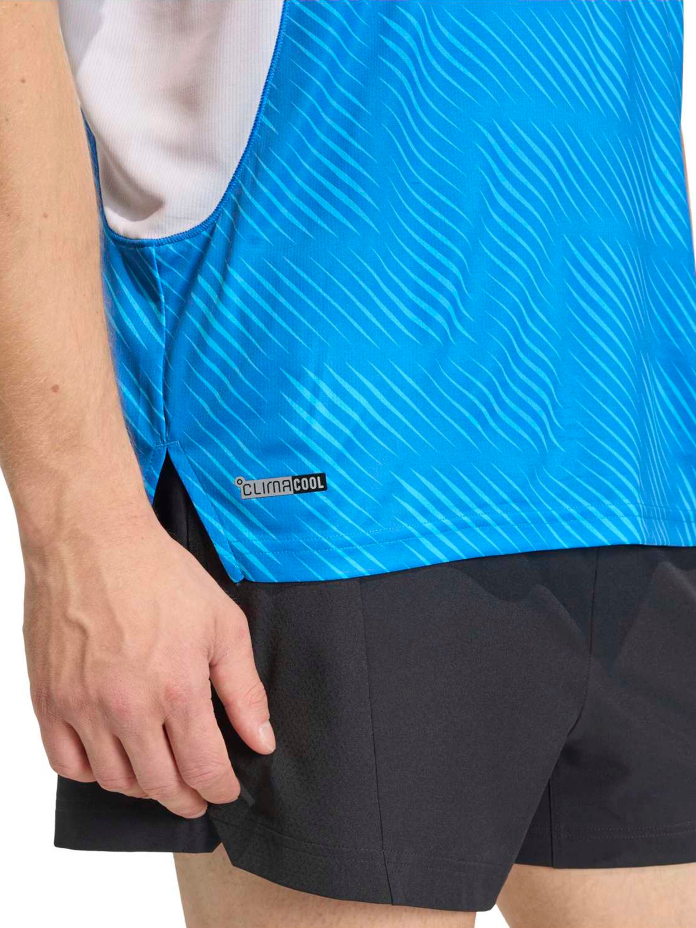 ADIDAS PERFORMANCE Funktionstopp i blå