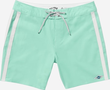 Shorts de bain BILLABONG en vert : devant