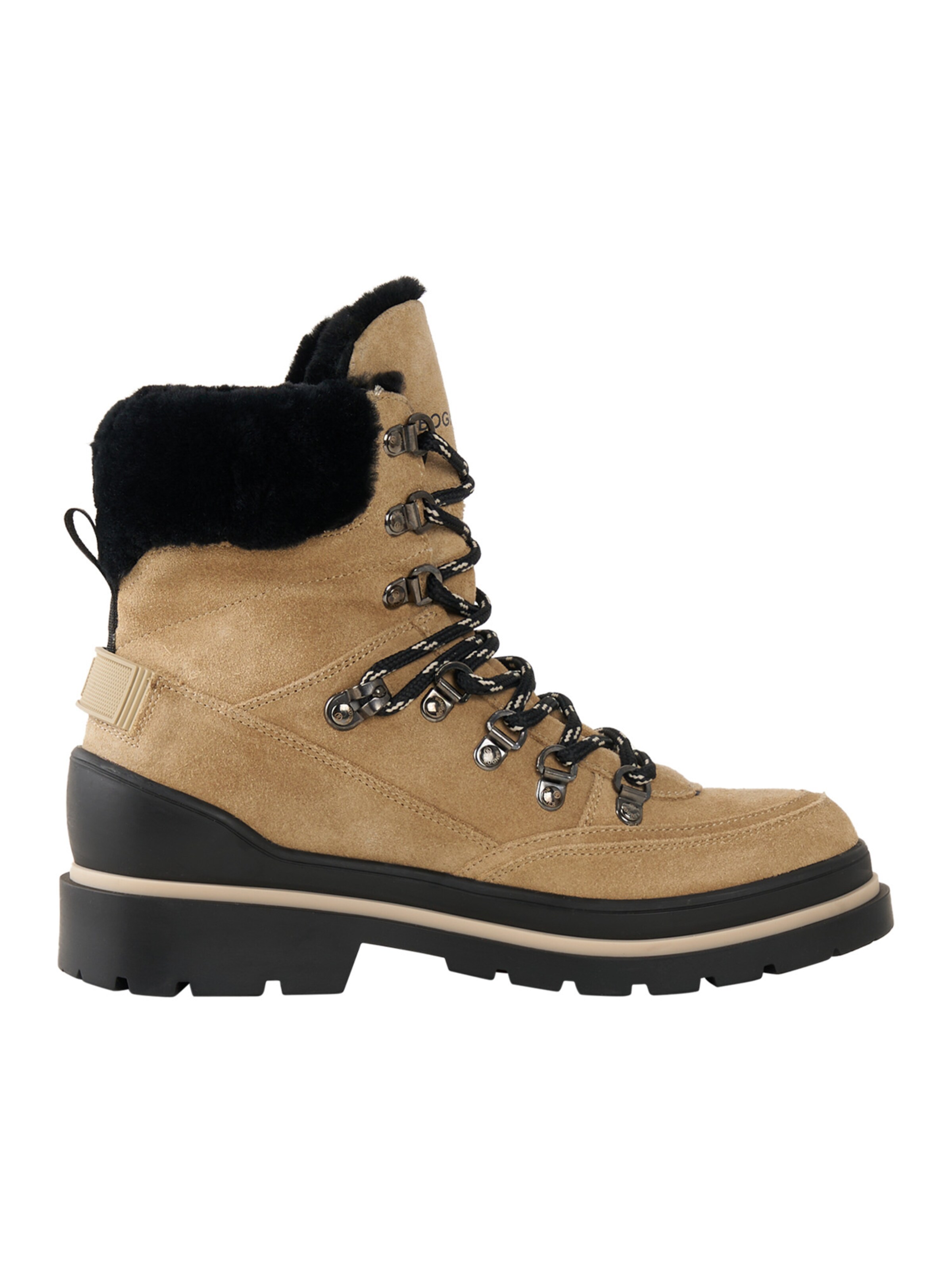 BOGNER Schnürstiefel in Beige