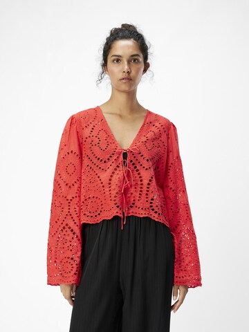 OBJECT Blouse in Red: front