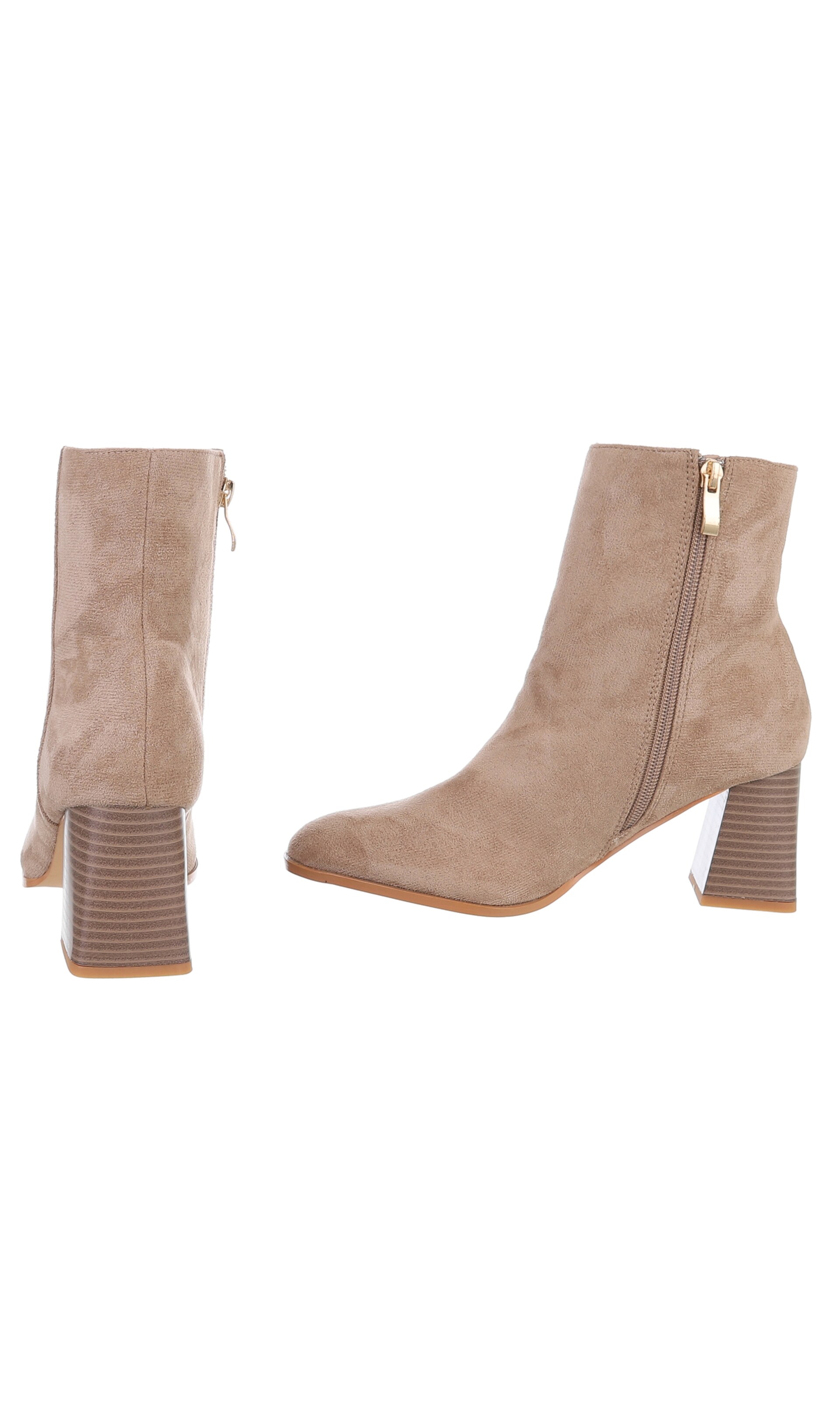 Ital-Design Stiefelette in Braun