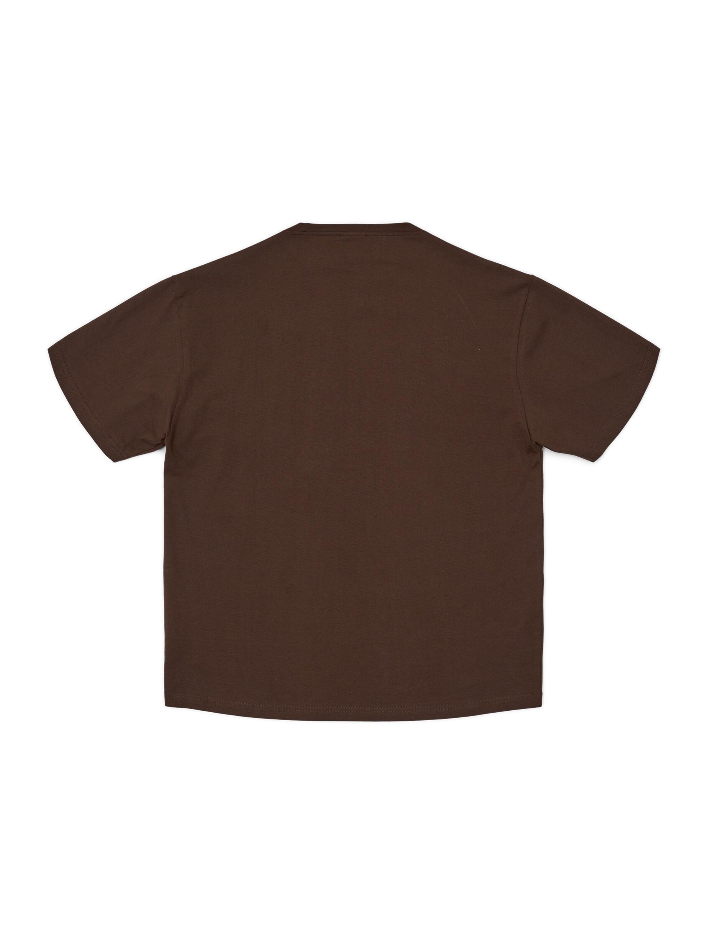 Dr. Denim Shirt 'Bace Tee'‌‌‌‌‌‌‌‌‌ in Braun