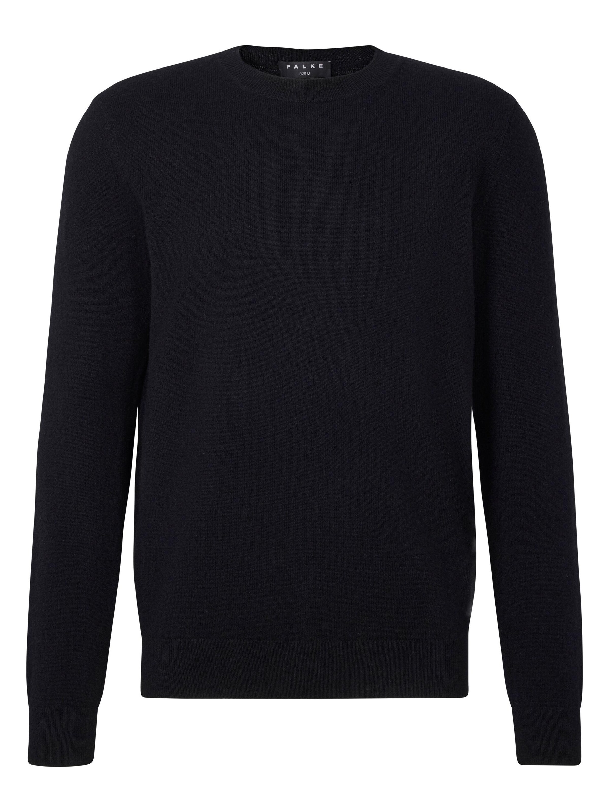 FALKE Pullover 'Pure Cashmere'‌‌‌‌‌‌‌‌‌ in Schwarz: Vorderseite