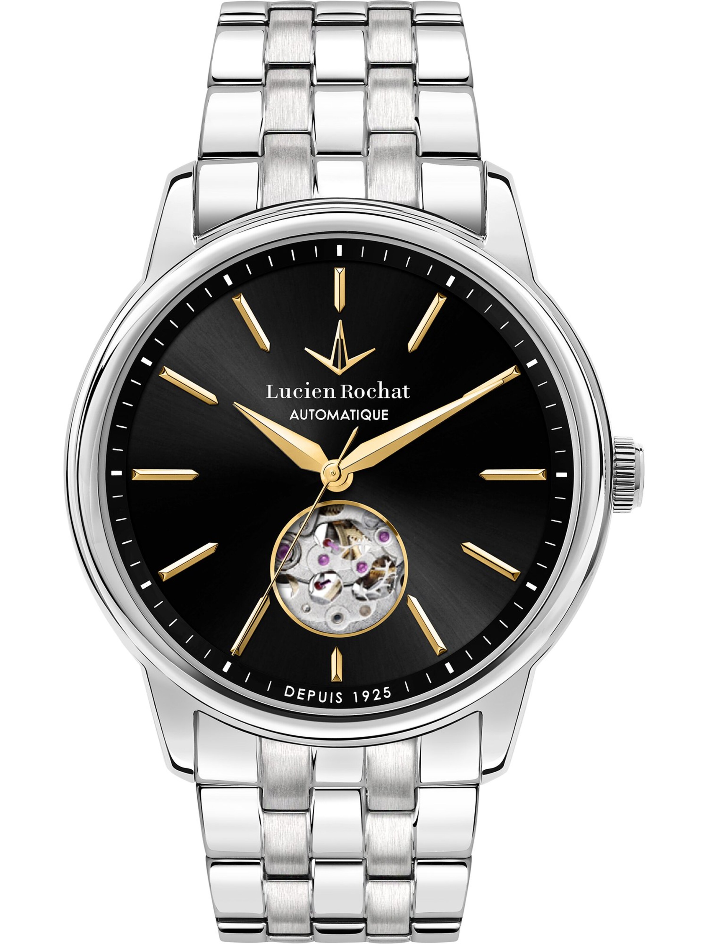 Lucien Rochat Analog Watch in Silver: front