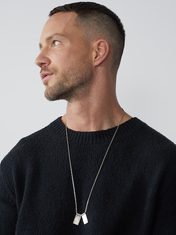 Coupe regular Pull-over 'Laurenz' DAN FOX APPAREL en noir