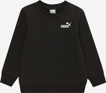 PUMASweater majica 'ESS' - crna boja: prednji dio