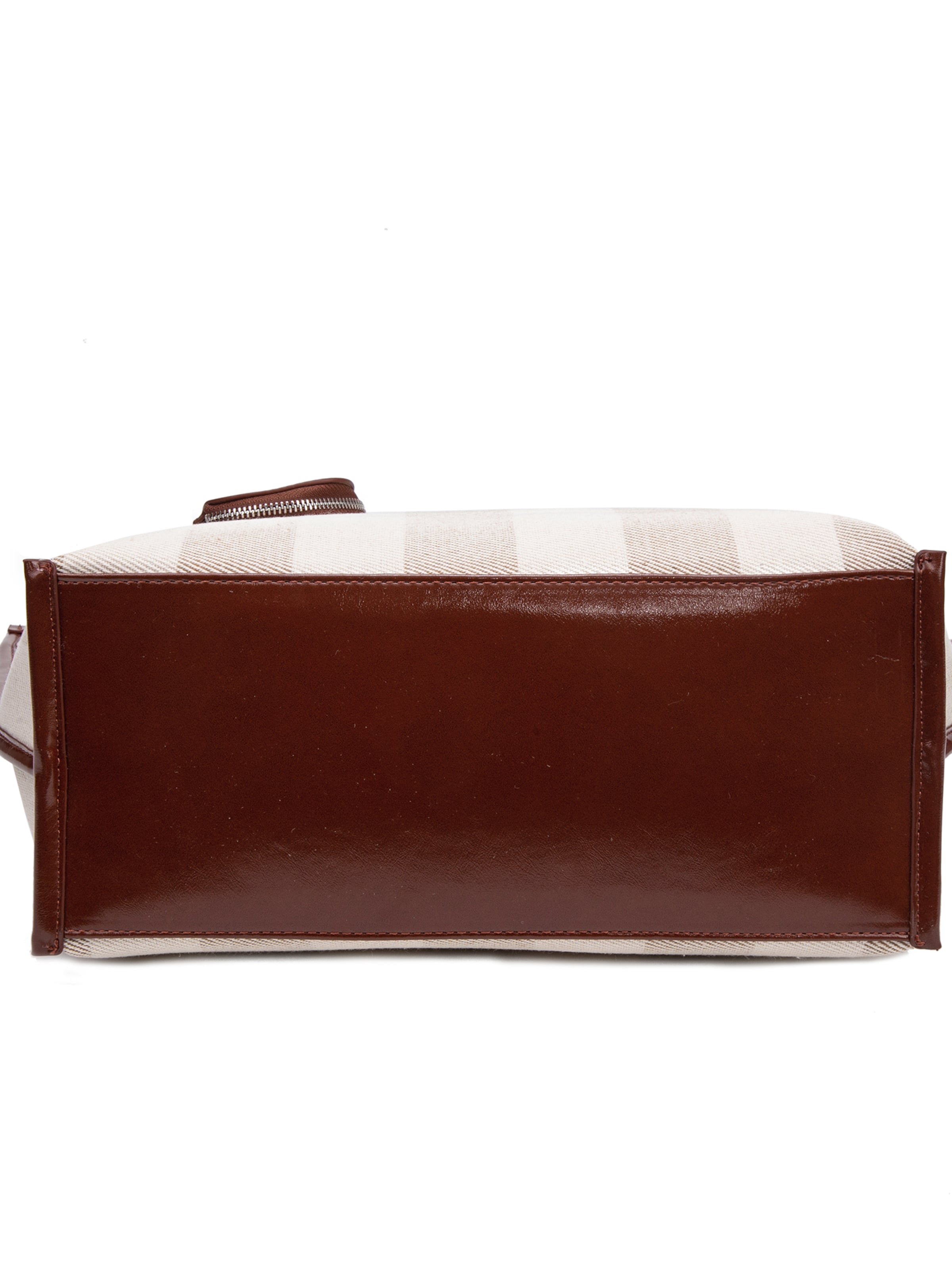 Shopper 'Borsa Shopper Donna Diana & Co Firenze - Righe e con Zip' di Diana&Co. in marrone
