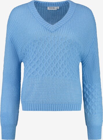 Shiwi Sweater 'Hailey' in Blue: front