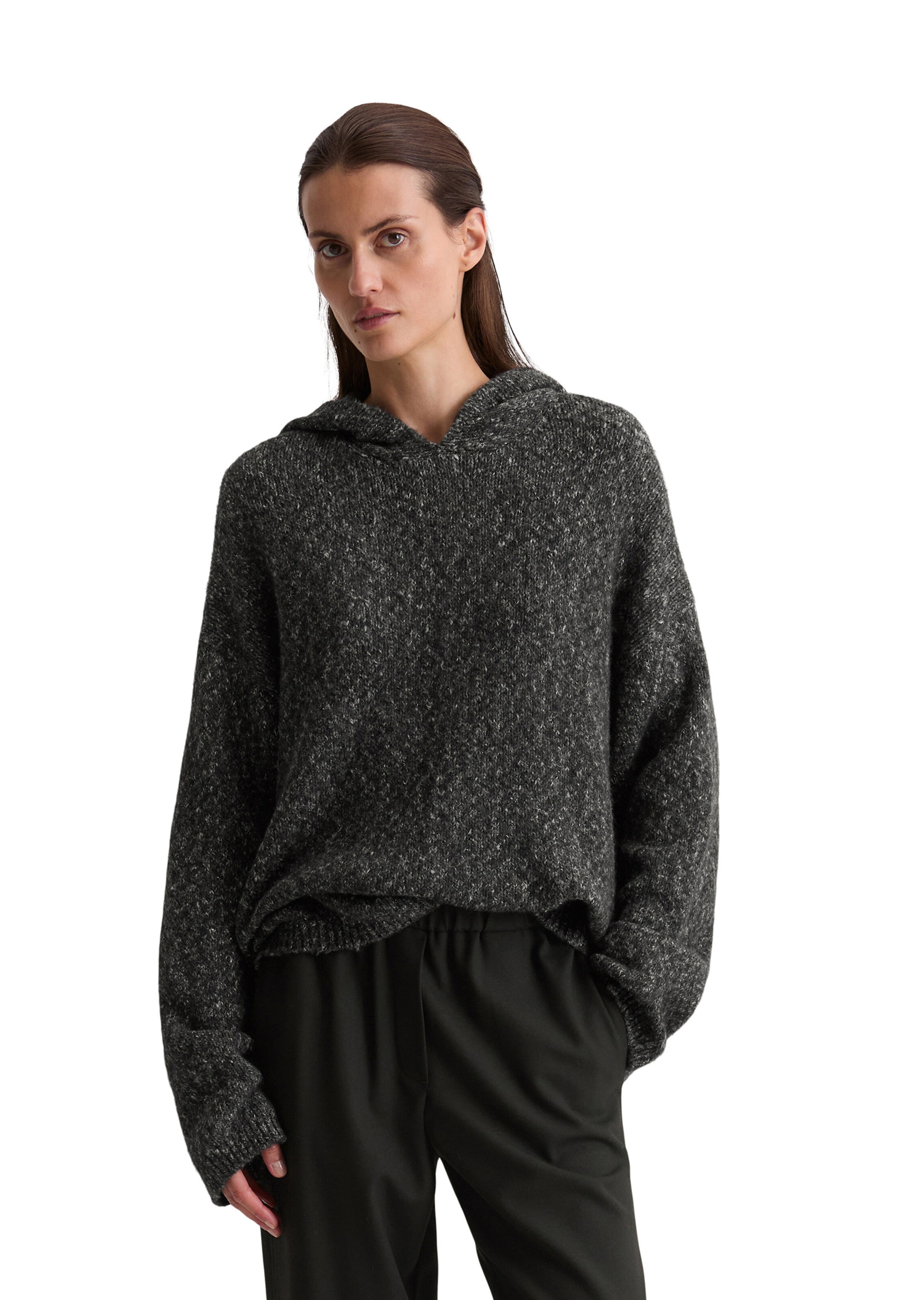 Marc O'Polo Trui in Grijs: voorkant