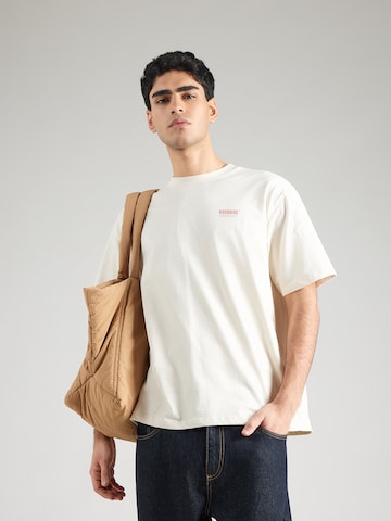 Woodbird Tričko 'Baine Soya' - Biela: predná strana