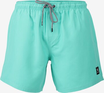 BRUNOTTI Board Shorts in Green: front