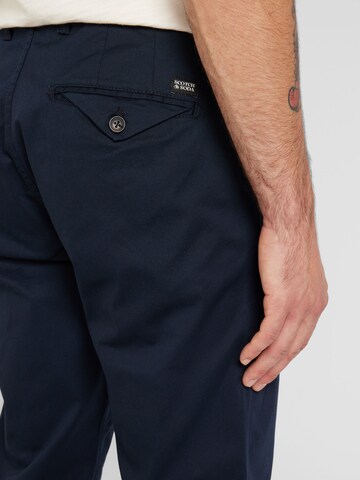 SCOTCH & SODA Regular Hose 'Essentials' in Blau