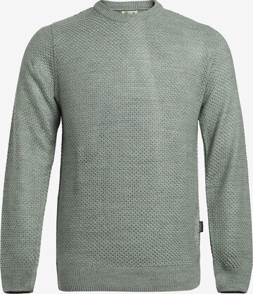 Campus Sutra Sweater 'Power' in Green: front