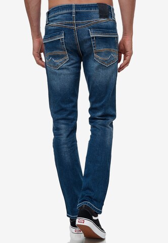 Rusty Neal Regular Jeans 'NEW YORK 49' in Blau