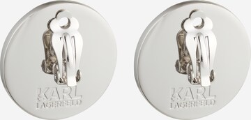 Boucles d'oreilles Karl Lagerfeld en argent