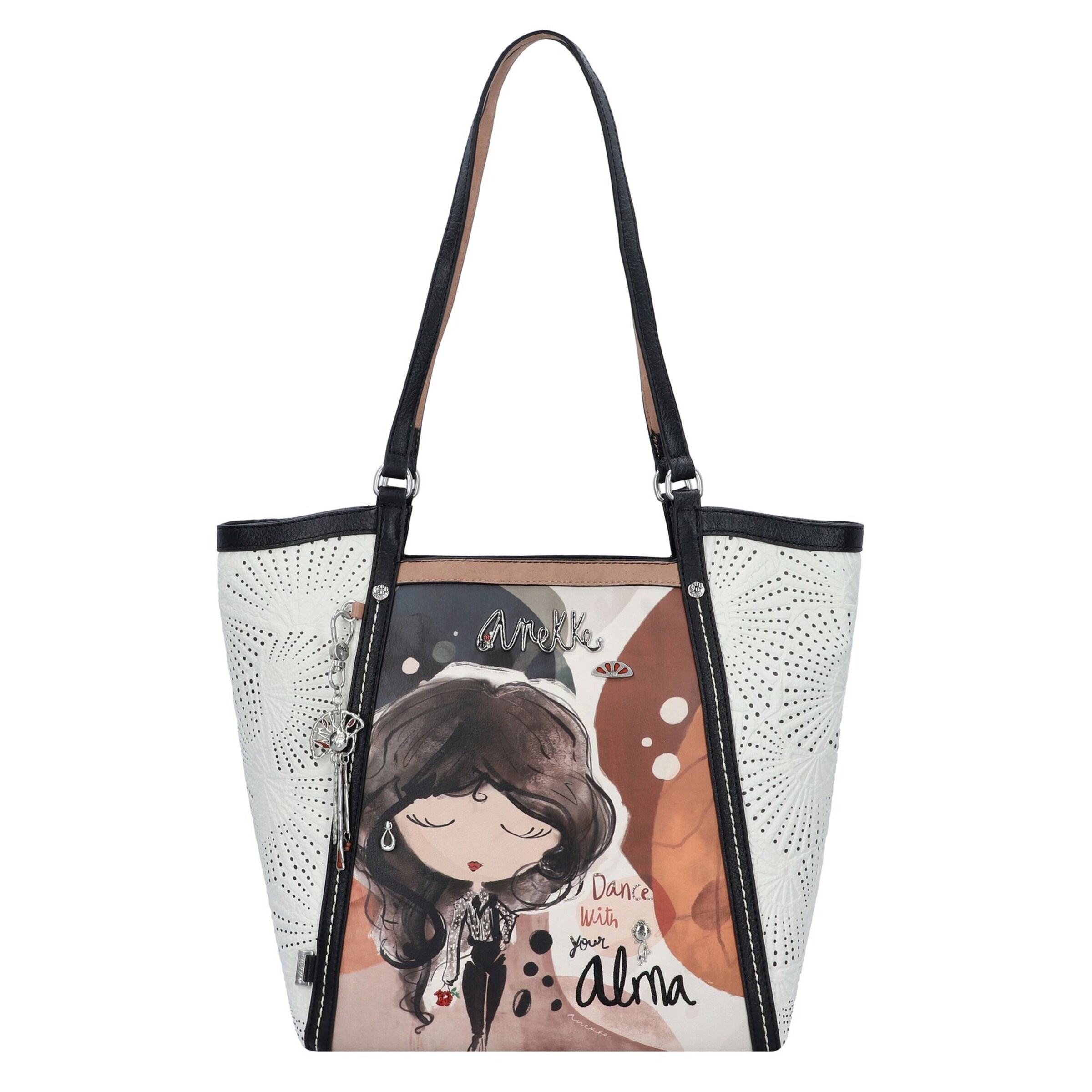 Anekke Shopper in Weiß: Vorderseite