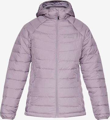 purpurinė COLUMBIA Laisvalaikio striukė 'Powder Lite™ II': priekis