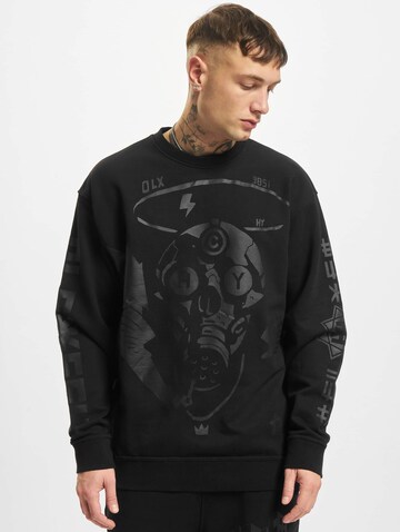 Sweat-shirt DEF en noir