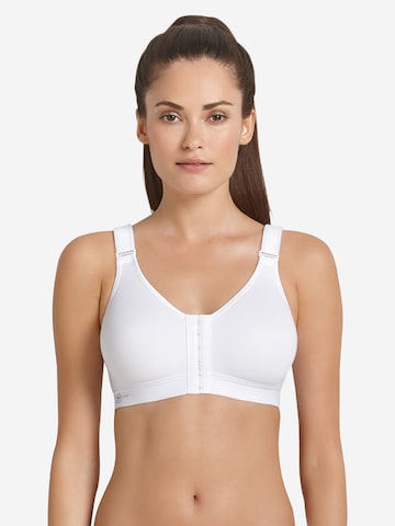 ANITA Minimiser Bra 'frontline open Sport' in White