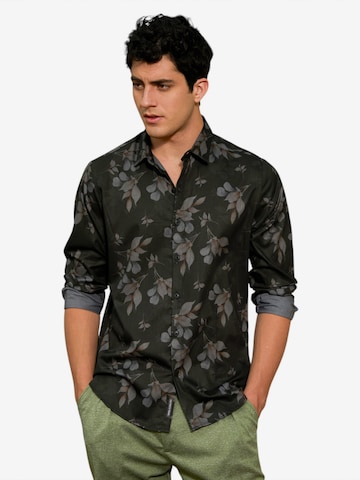 pilka Campus Sutra Standartinis modelis Marškiniai 'Emberly': priekis