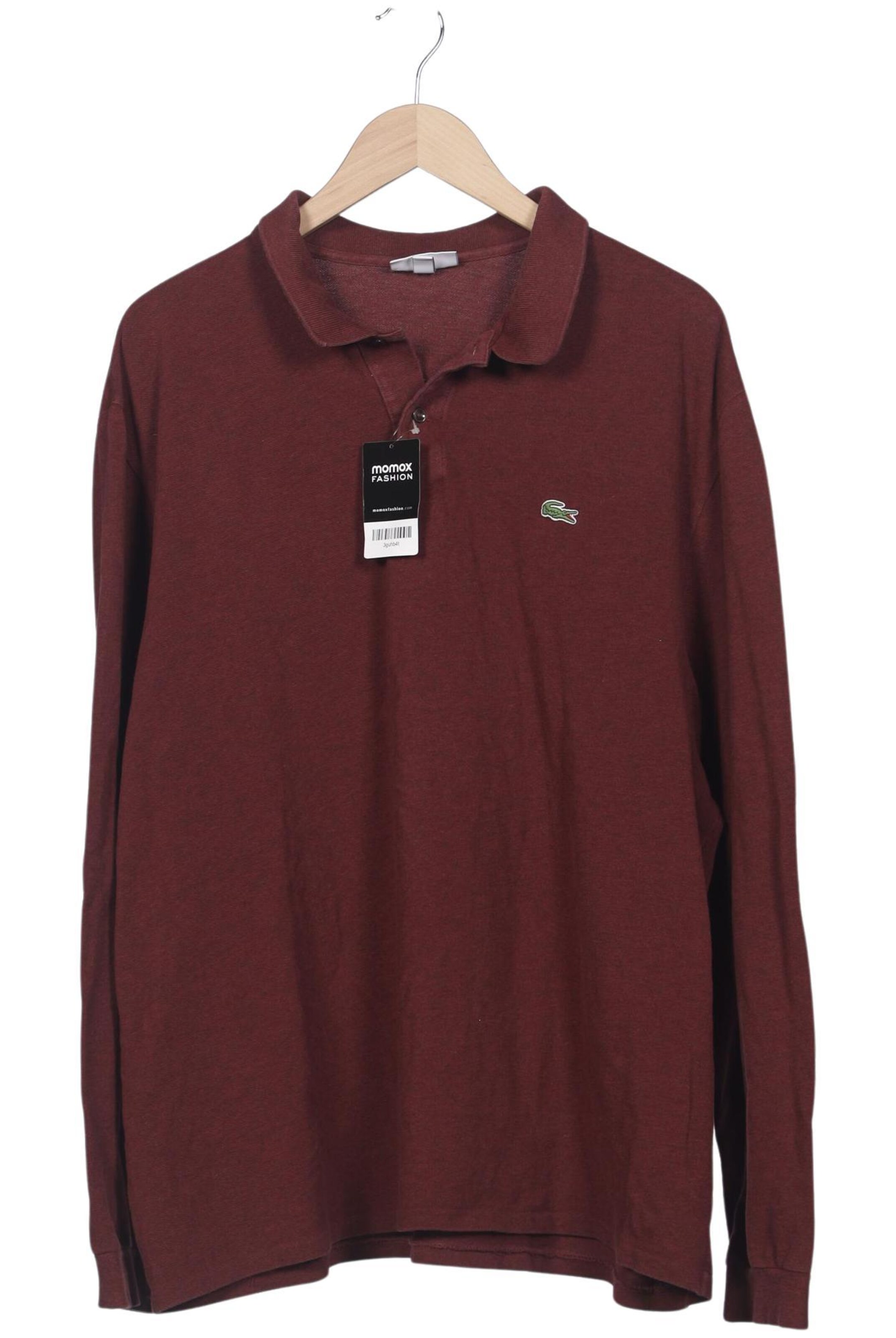 LACOSTE Shirt in 5XL in Red: front