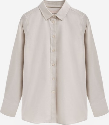 Polo Club Bluse in Beige: Vorderseite