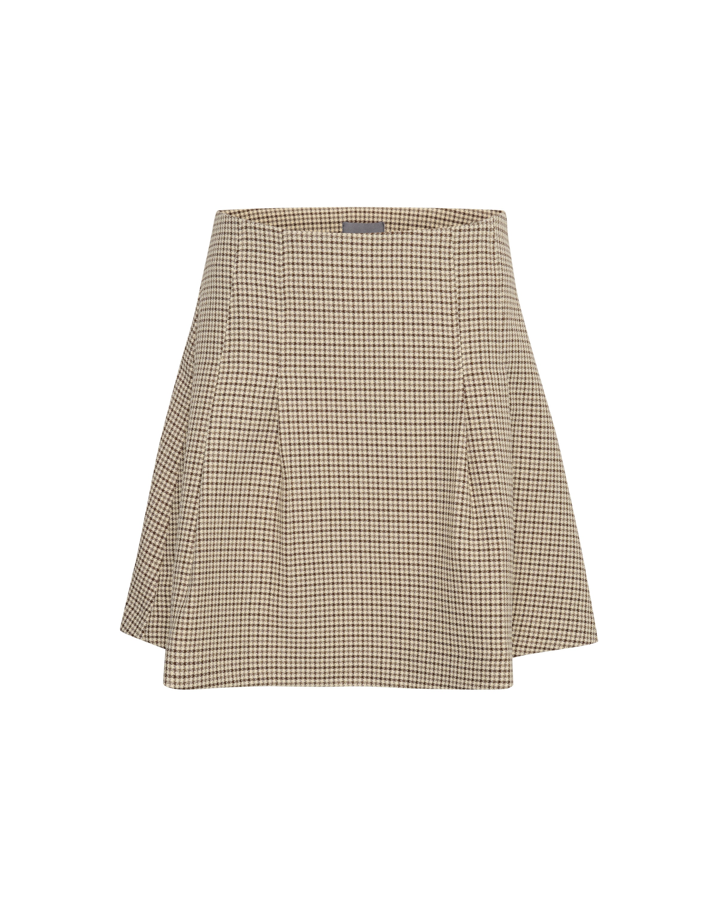 Jupe 'astra' CULTURE en beige : devant