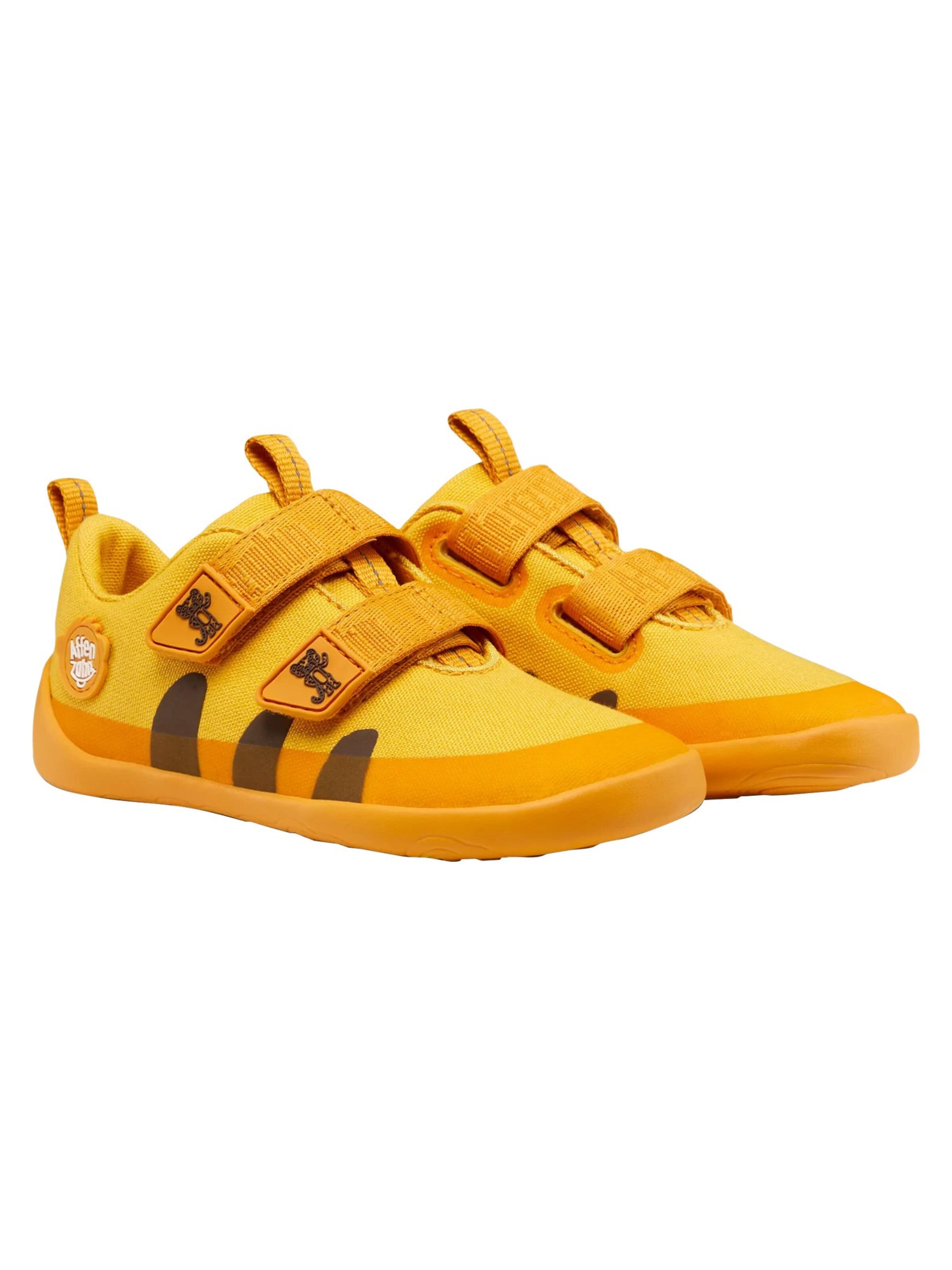 Affenzahn Sneaker 'Sneaker Baumwolle Lucky' in Gelb