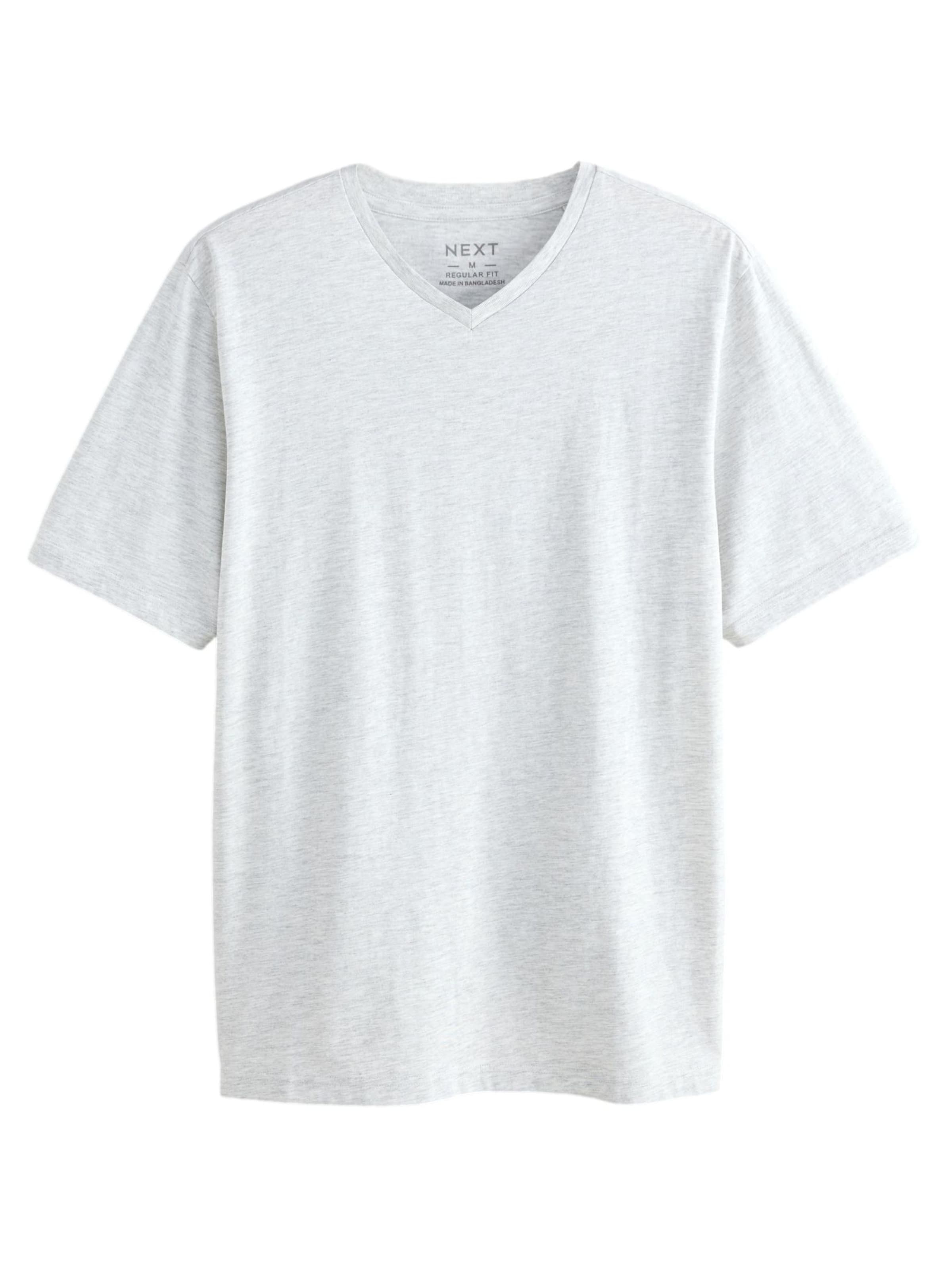 Next Shirt 'Essential' in Grijs: voorkant