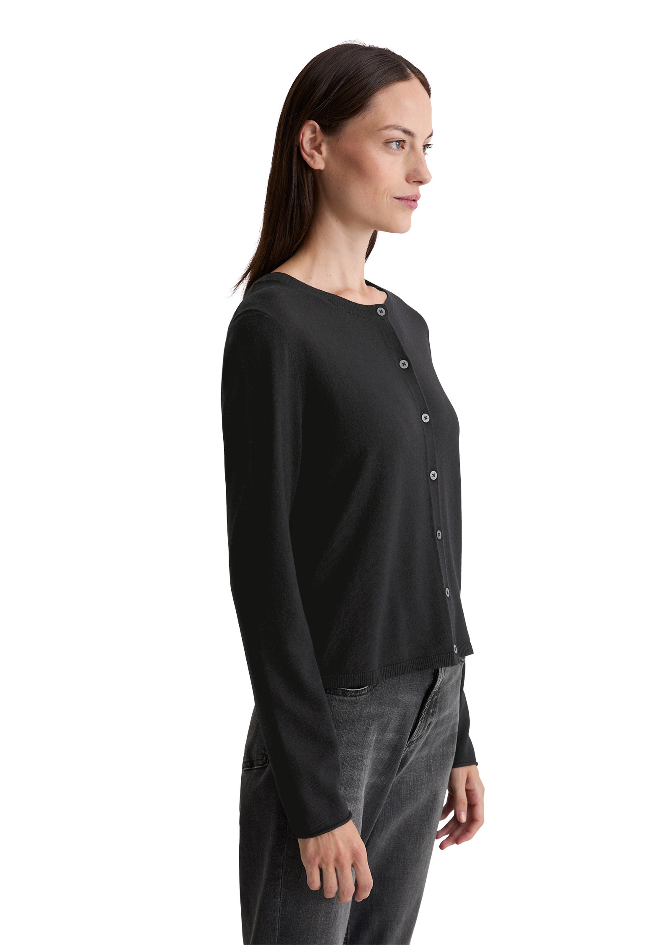 Marc O'Polo Вязаная кофта в Черный