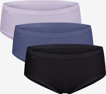 SLOGGI Panty ' Originals Basic ' in Blue: front
