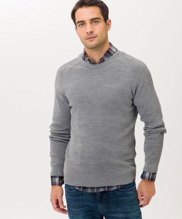 BRAX Sweater 'Roy' in Grey: front