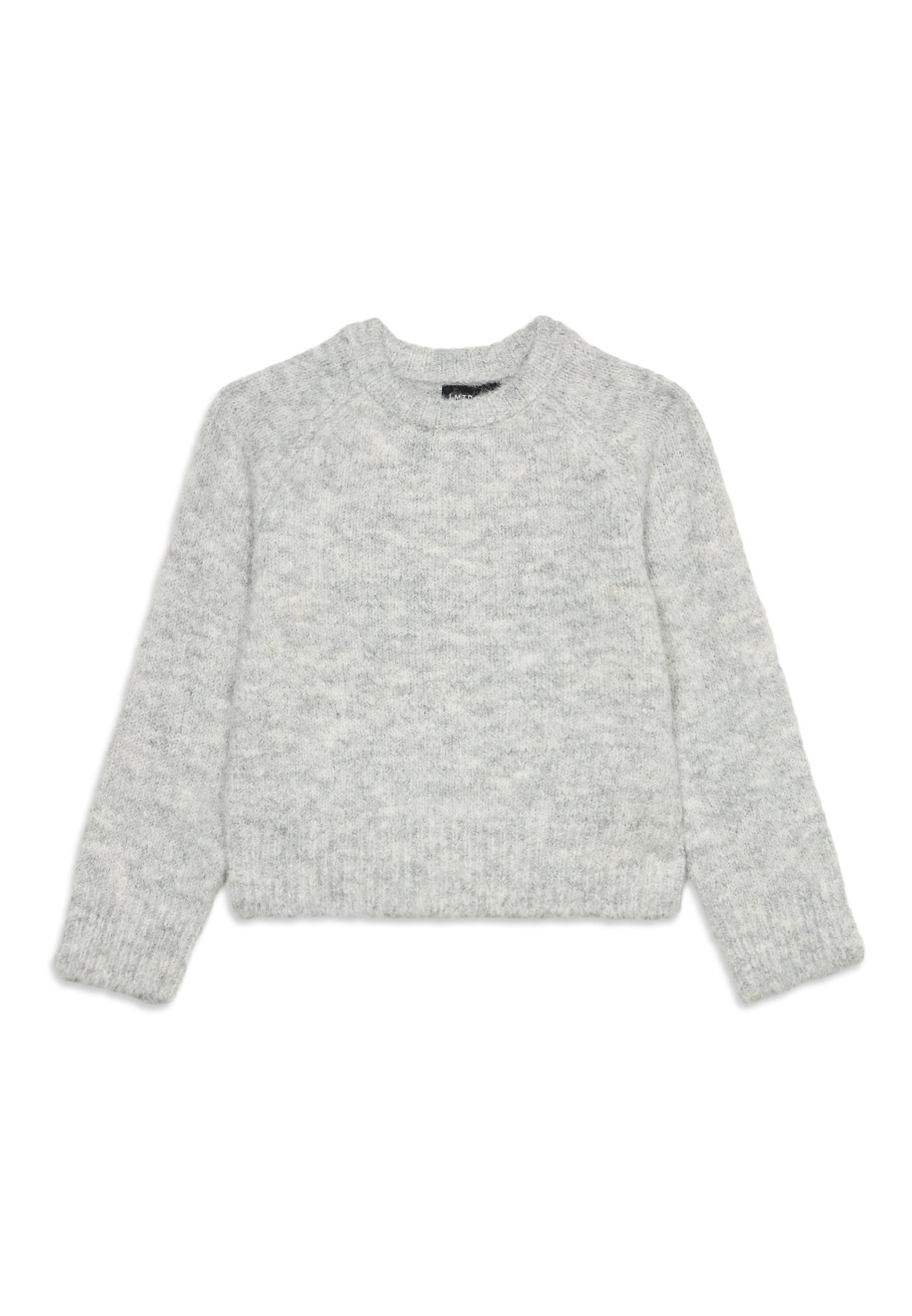 LMTD Sweater 'NLFBullo' in Grey: front