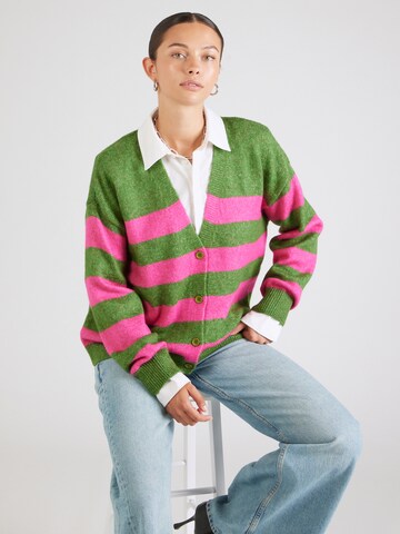 Key Largo Cardigan 'SPICE' i grøn: forside