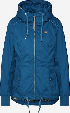 Ragwear Outdoorová bunda 'Danka' – modrá: přední strana
