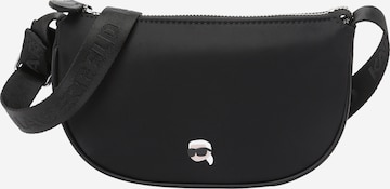 juoda Karl Lagerfeld Rankinė su ilgu dirželiu: priekis