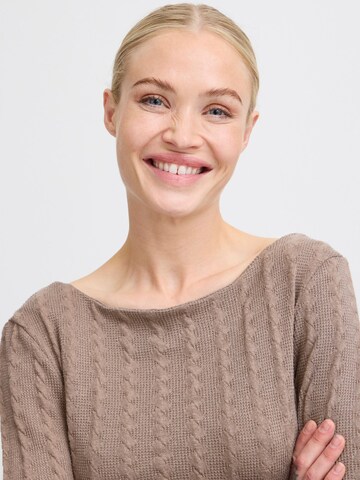 Pullover 'Theana' di b.young in grigio