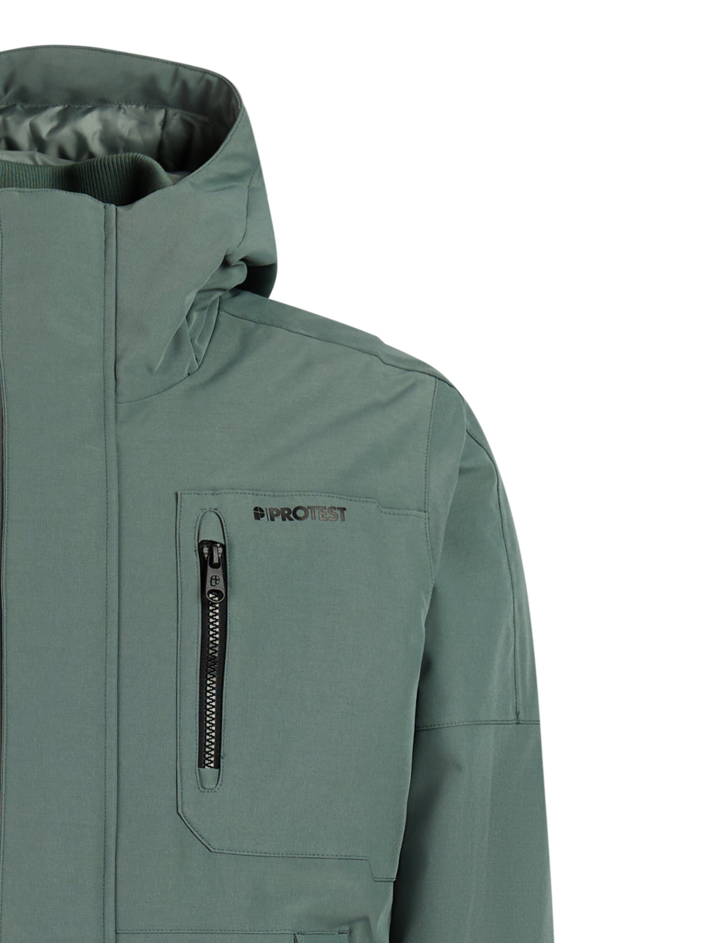 PROTEST Sportjacke 'PRTHEMLEY'‌‌‌‌‌‌‌‌‌‌ in Grün