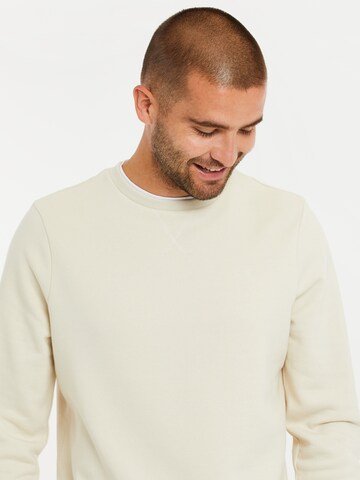 Sweat-shirt 'Kisele' Threadbare en beige