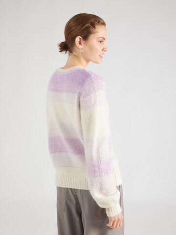 Pull-over 'FADE' NÜMPH en violet