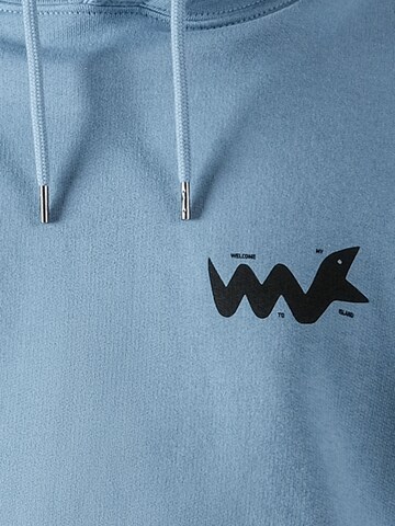 FANTASTIC REALITY STUDIOS Sweatshirt 'Snake'‌‌‌‌‌‌‌‌‌ in Blau