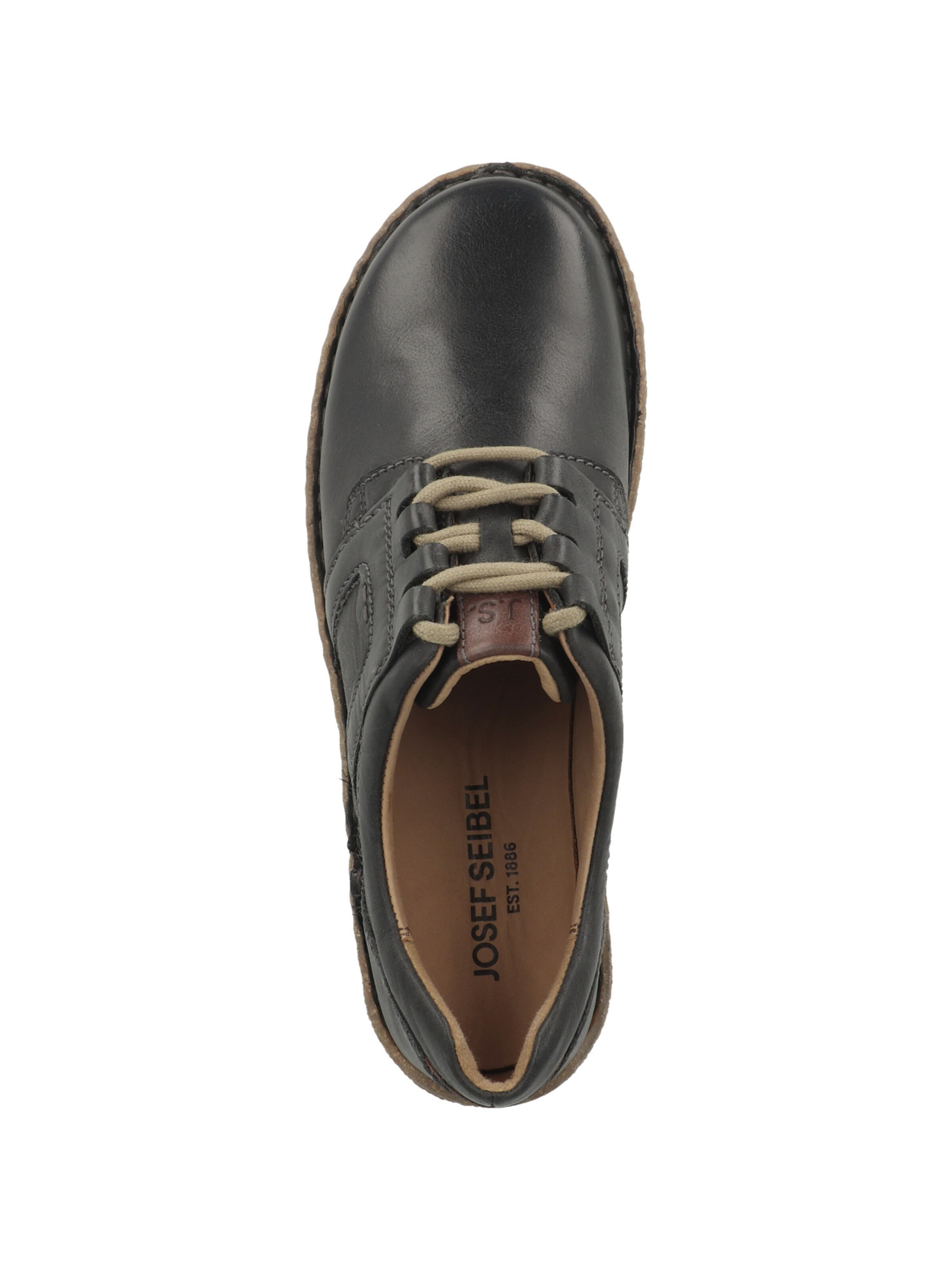 JOSEF SEIBEL Schnürschuhe 'Neele 44' in Schwarz