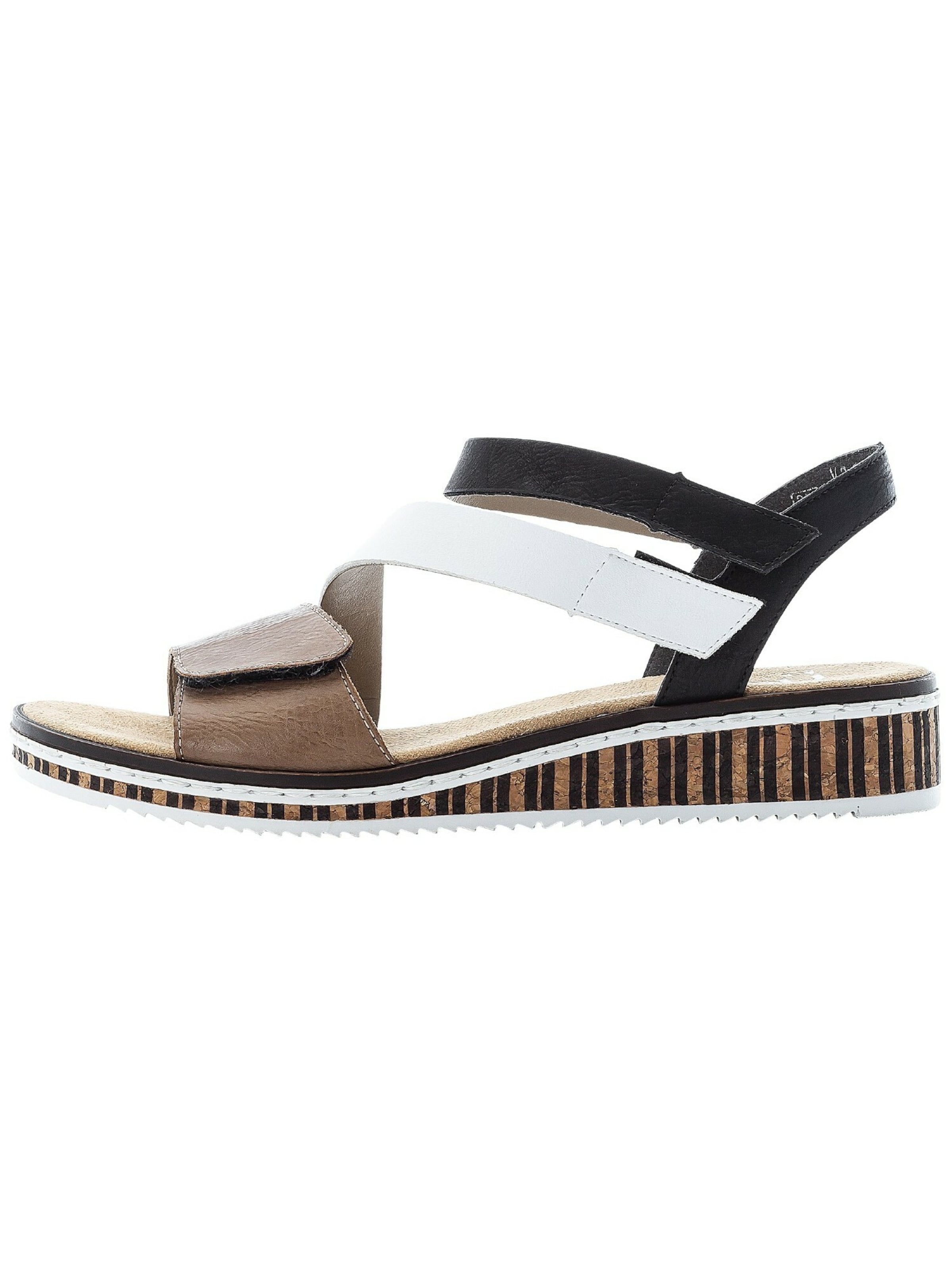 Sandales à lanières Rieker en marron