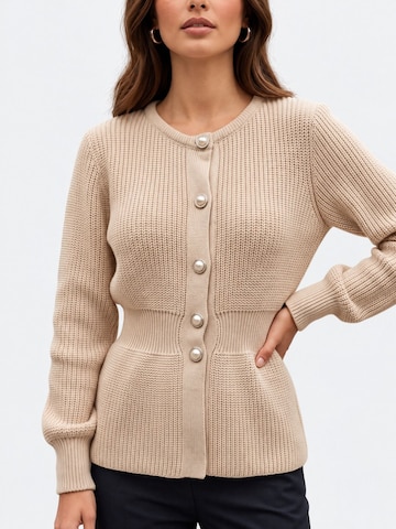 RYVAN Knit cardigan 'Strickjacken' in Beige