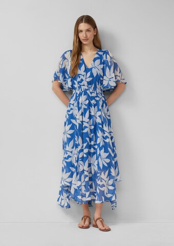 s.Oliver Dress in Blue: front