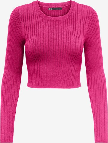 ONLY Pullover 'KAROL' in Lila: predná strana