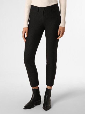 Cambio Slim fit Pants in Grey: front