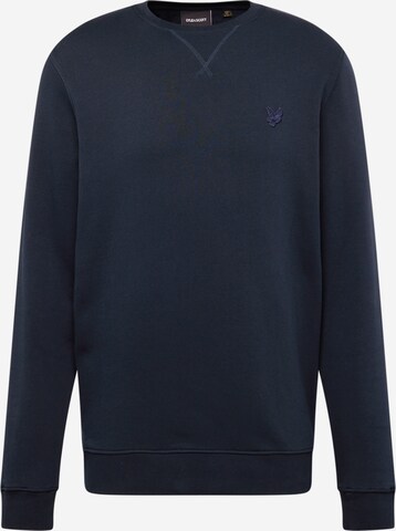 Lyle & Scott Sweatshirt in Blauw: voorkant