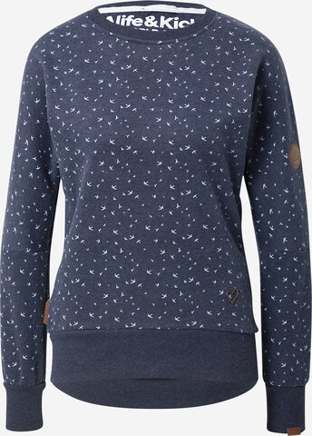 Alife and KickinSweater majica 'DarlaAK' - plava boja: prednji dio