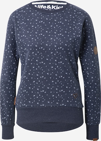 Alife and KickinSweater majica 'DarlaAK' - plava boja: prednji dio